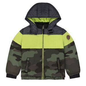 🔥ANDY & evan jacket kids sz 3/4 oversized New Green Camouflage